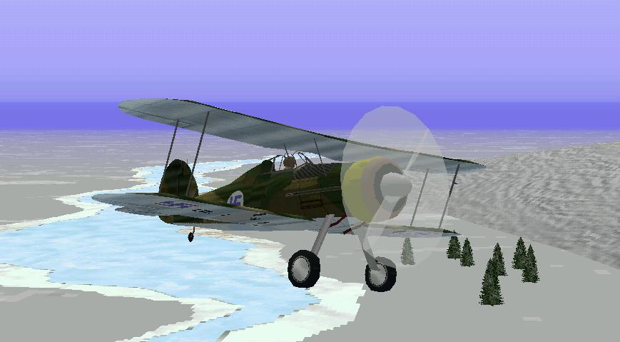 Cfs1 Gloster Gladiator Mkii - Finland 1940 — 1