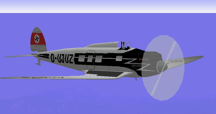 Fs98/Cfs1 Heinkel He 70 Blitz - Lufthansa — 1