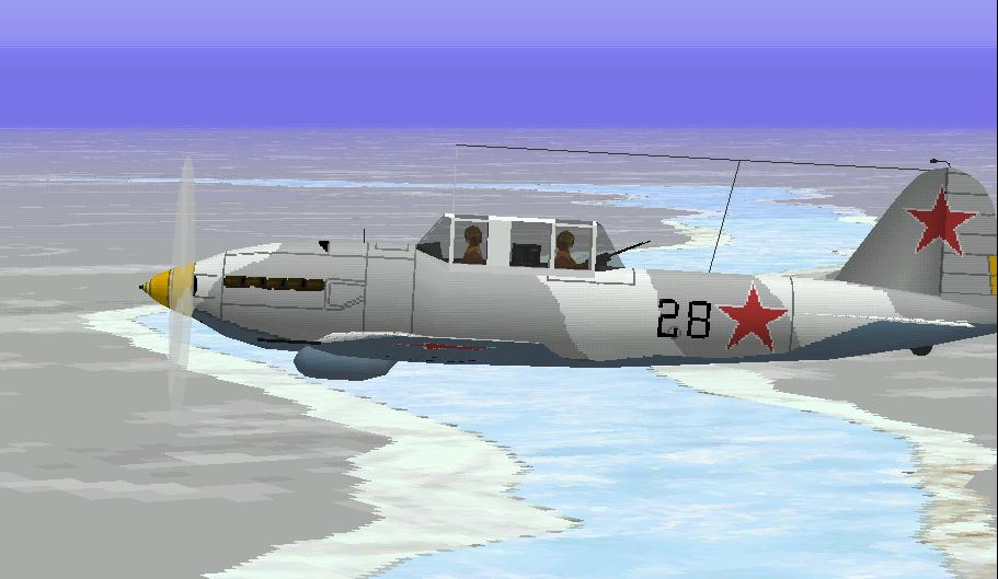 Cfs Ilyushin Il-2/M3 Sturmovik (Two-Seat, Kursk Front, Winter Camouflage, 1943) — 1