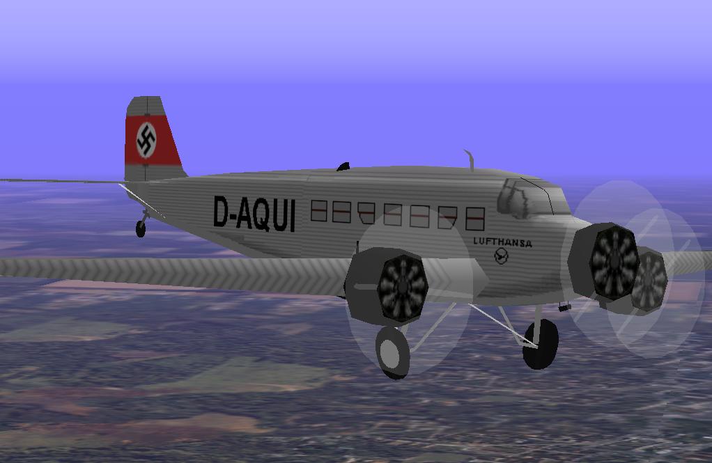 Cfs/Fs98 Junkers Ju52/3M Lufthansa — 1