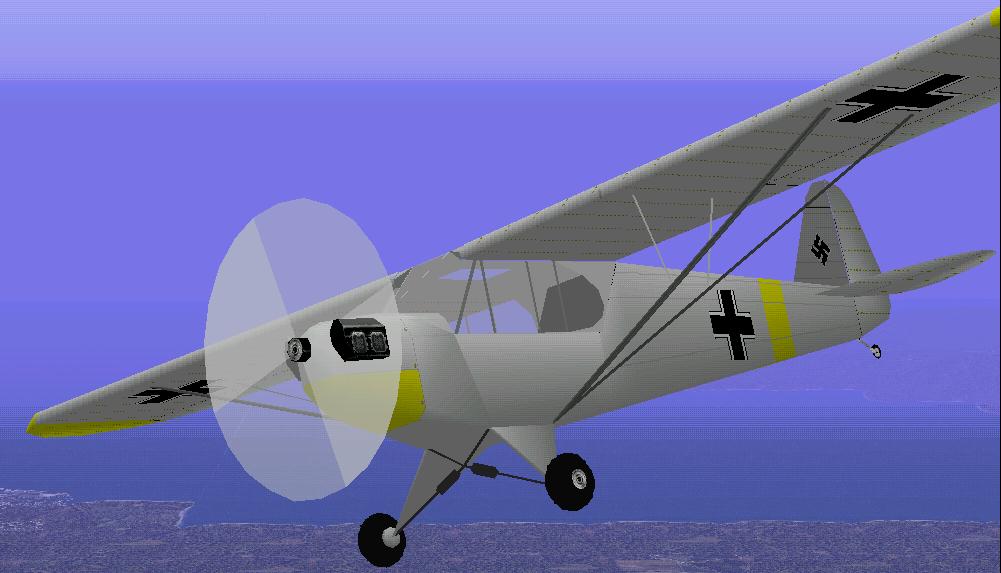 Fs98/Cfs1 Piper L-4 Cub - Luftwaffe (Lithuanian Unit) — 1