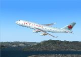Boeing 747-400 In Air Canadas New Livery, Using Ai Aardvarks 747-400 Model, And Painted In