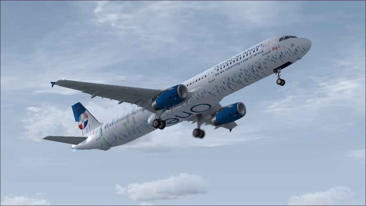 Fsx Project Airbus A321-231 Us Airways With 7000Th Airbus Logo — 1