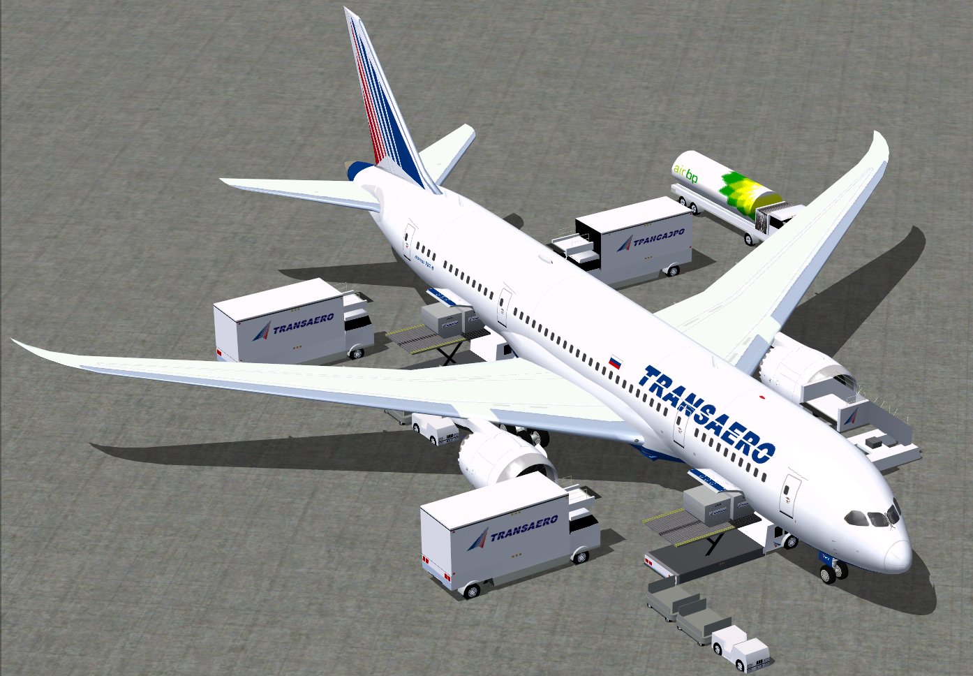 Fsx Transaero Boeing 787-8 V3 — 1