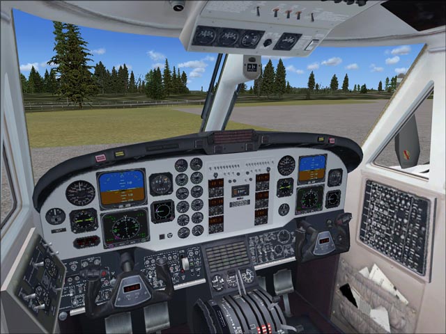 Isdt Beechcraft Super King Air B200 Virtual Cockpit — 1