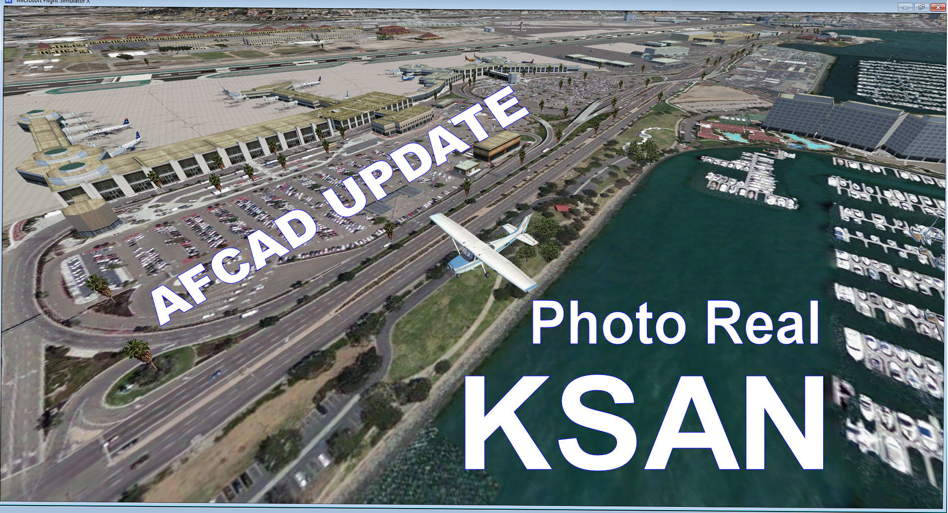 Fsx Afcad Update For My Ksan Photo Real Scenery — 1