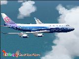 Project Opensky Boeing 747-400 Passenger For Fs2004 Exclusively Boeing 747-409Er China Air