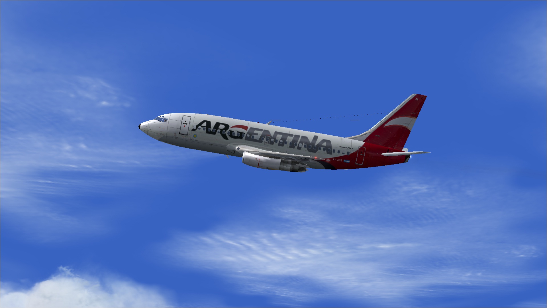 Fs9 Boeing 737-200 Arg — 1