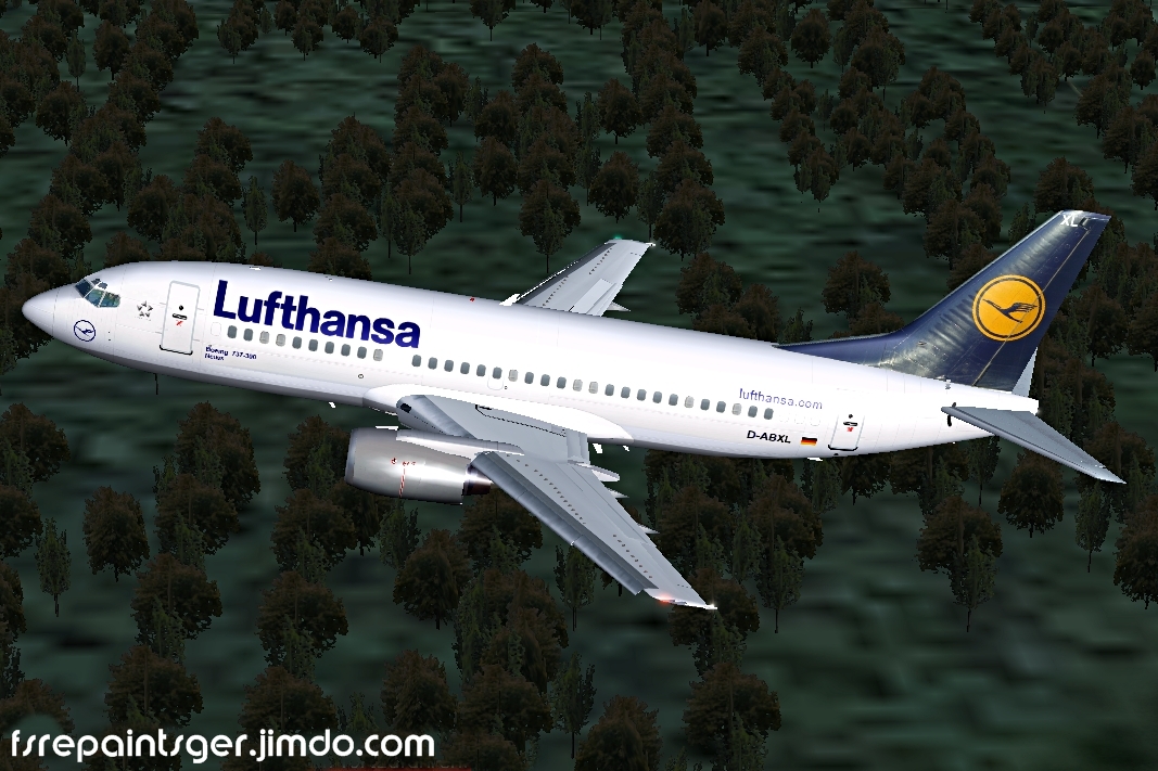 Lufthansa Boeing B737-300 Neuss — 1