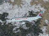 Boeing 767-200 In Air Canadas New Livery; Utilizing Flight Simulator Painters Excellent B7