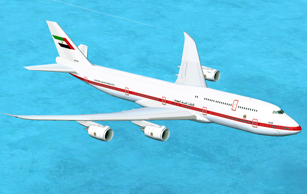 Fsx Presidential Flight Authority B748I Bbj