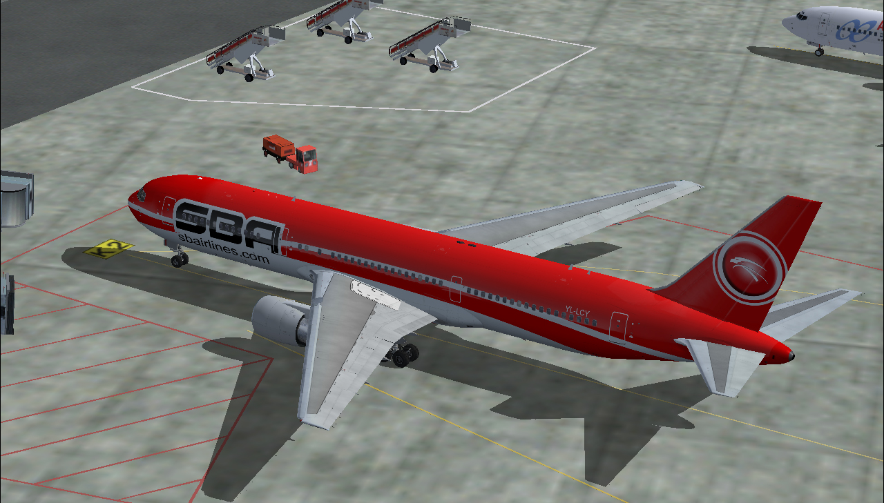 Sba Airlines Boeing 767-3Yo/Er Yl-Lcy — 1