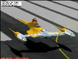 Fs2002 Star Wars Naboo Fighter Model With R2 Droid & Naboo Pilot