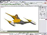 Fs2002 Star Wars Naboo Fighter Model With R2 Droid & Naboo Pilot