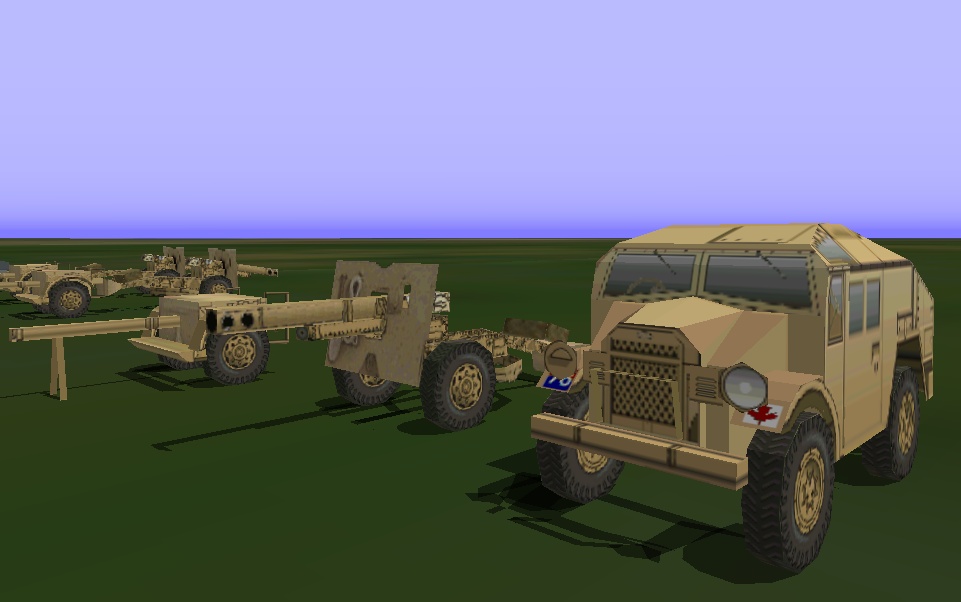 Cfs Macro - Ford Fgt Quad Gun Tractor North Africa — 1