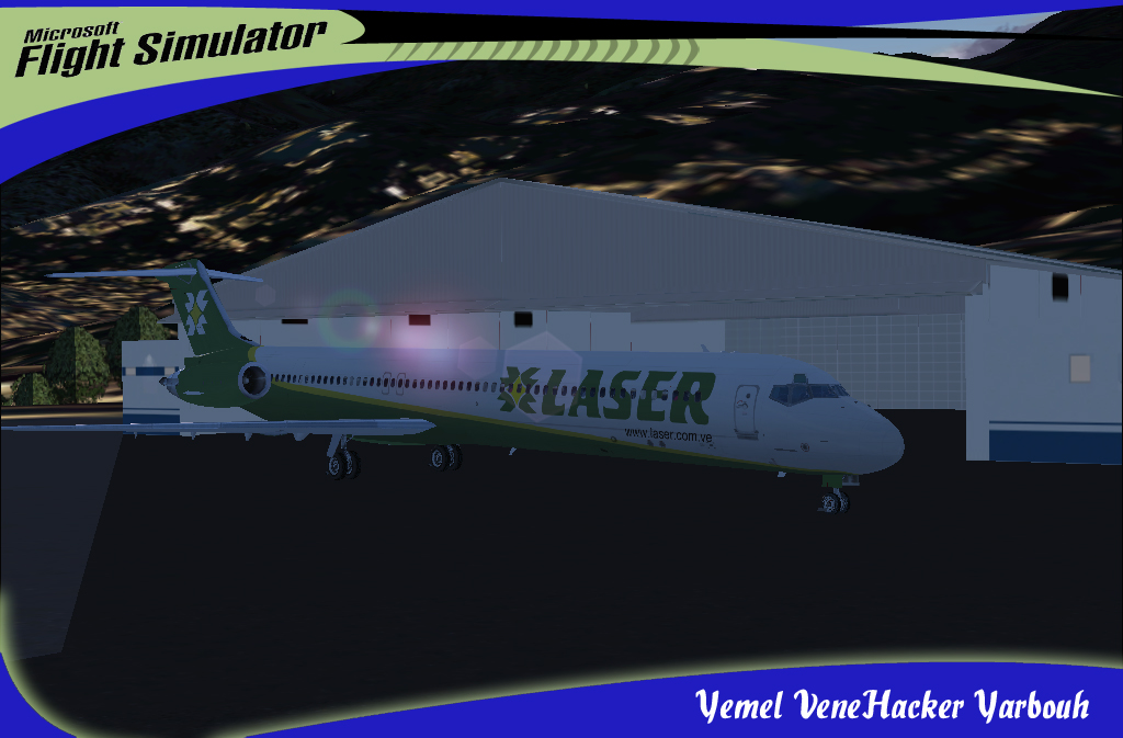 Fs2004/Fsx Mc Donnell Douglas Md82 Laser — 1