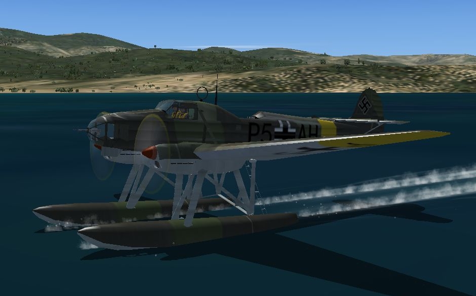 Fsx/Fs2004 Focke-Wulf Fw58-Bw Weihe Floatplane — 1