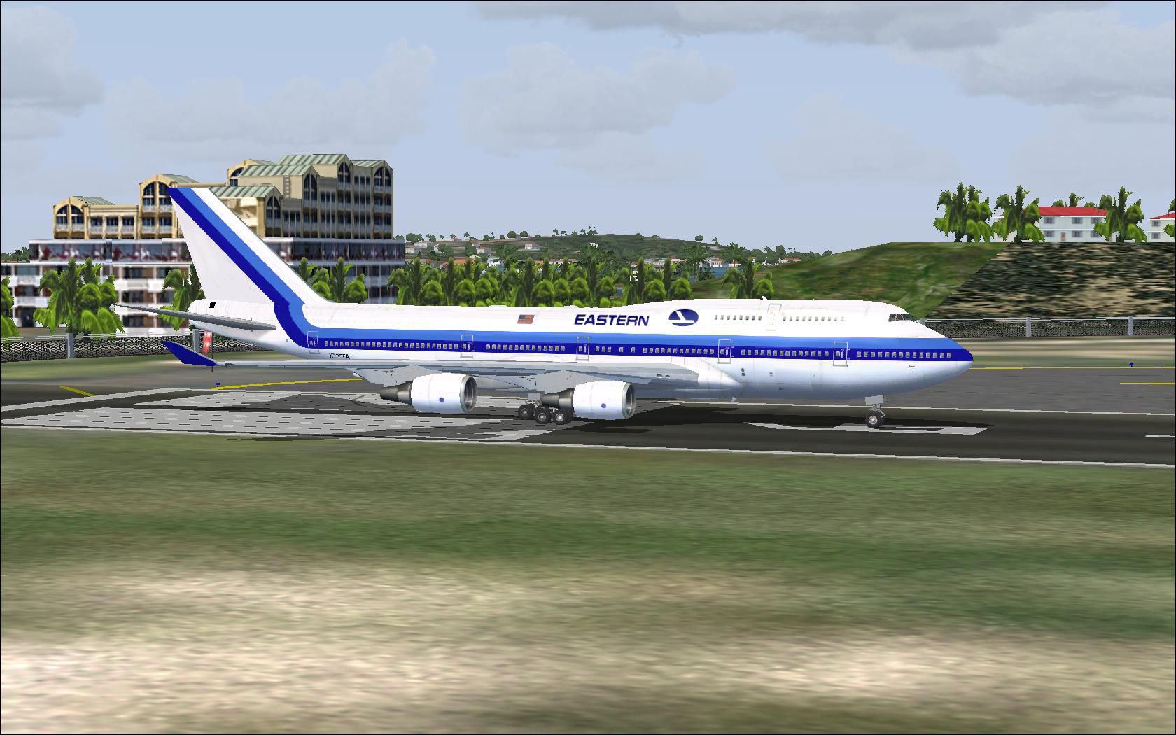Boeing 747-400V4 Eastern Airlines — 1