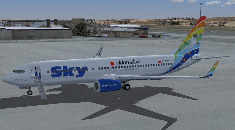 Boeing 737-800 Project Opensky Sky Airlines — 1