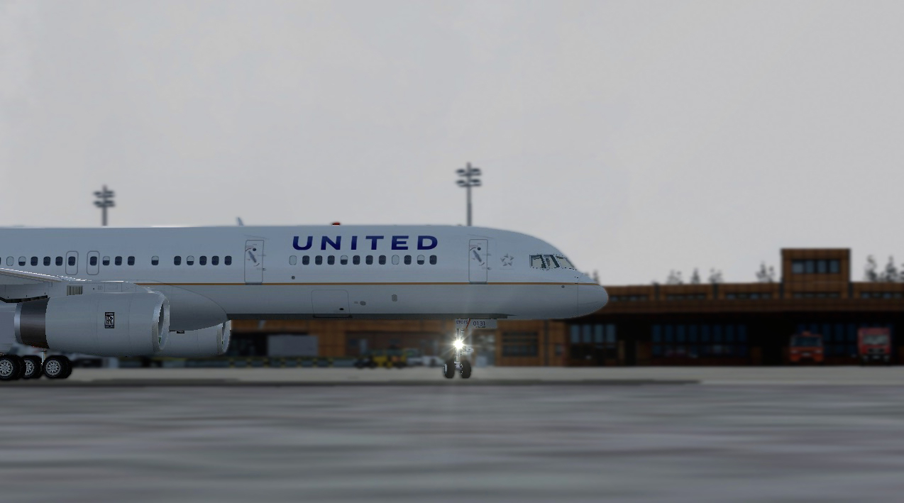 Project Opensky Boeing 757-200 United Airlines New Earth Livery — 1
