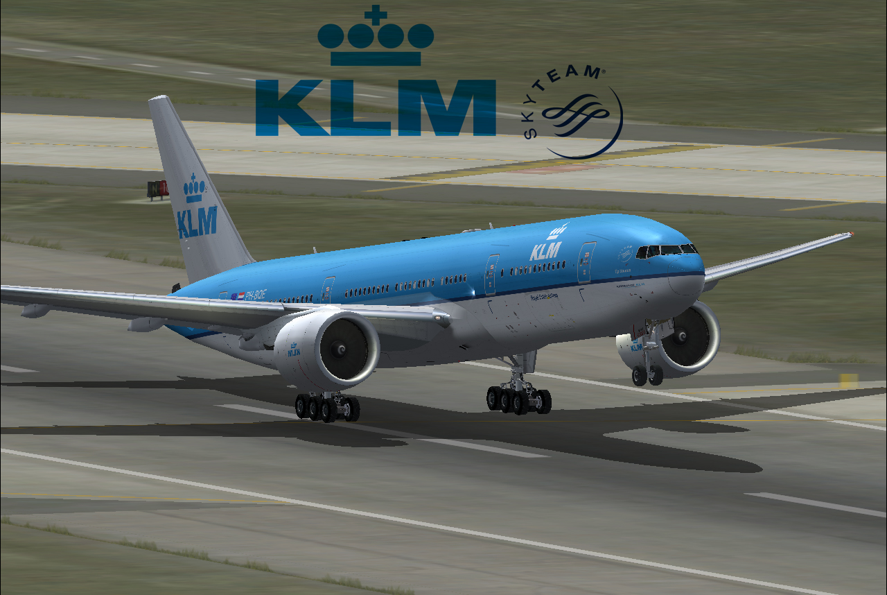 Klm Boeing 777 Fsx/Fs2004 — 1