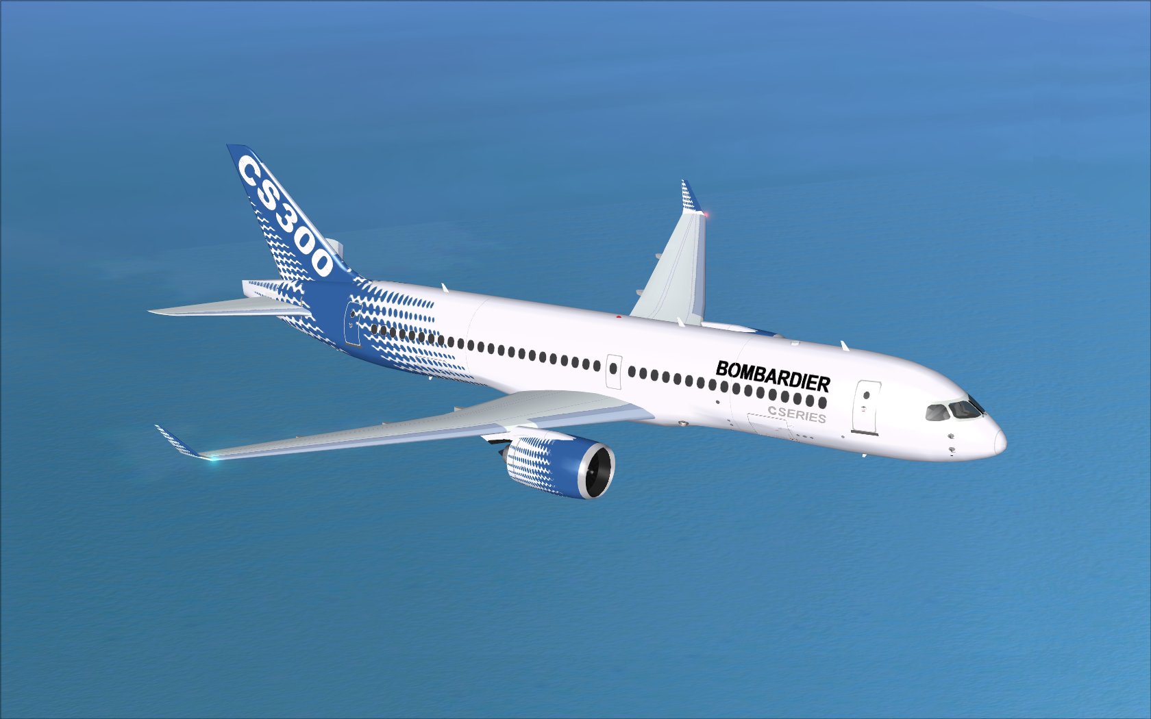 Fsx Bombardier House Colors Cseries Cs300 V2 — 1
