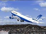 Fs2002/Fs2004 Meljets B747-400 Boeing United New Color This Is Repainted Textures For Melj