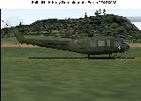 Fs2004 Bell Uh-1H Huey Dominican Air Force This Is The Unit 3030 Of The Escuadron Rescate, — 1