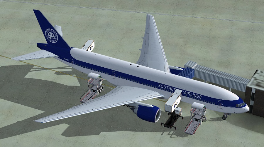 Fs2004 Southern Airlines Va Boeing 777-200Er — 1