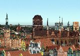 Fs2004 Scenery: Gdansk Poland (Version 3) Adds Most Major Landmarks And Buildings In The C — 1