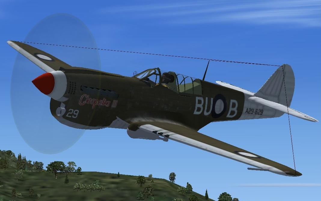 Fsx/Fs2004 Curtiss P40E P40F — 1