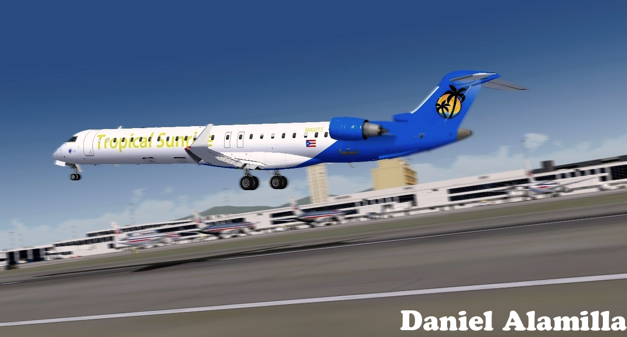 Hispanoair Bombardier Crj-900 Fsx — 1
