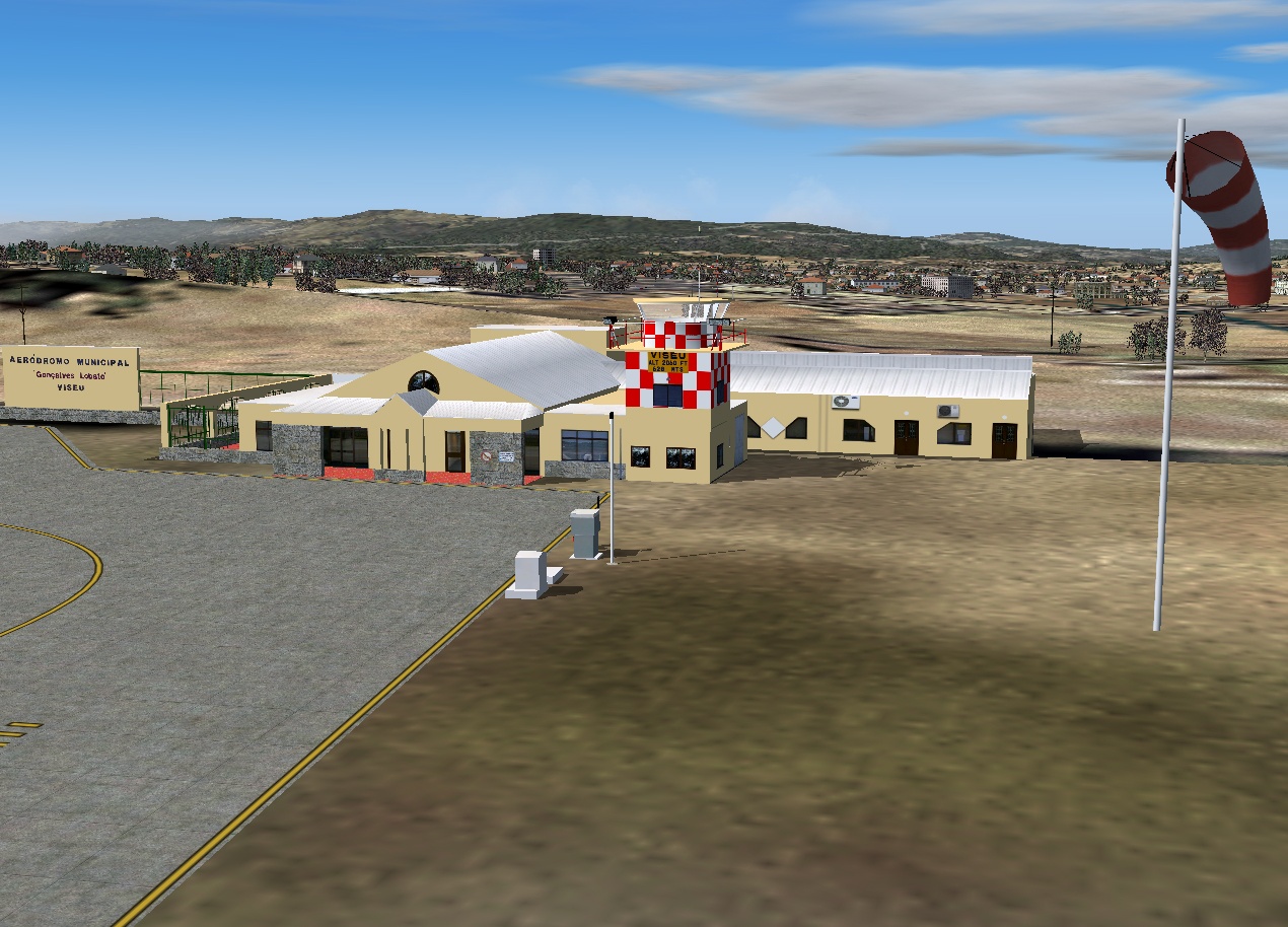 Lpvzviseu Municipal Airfield (Goncalves Lobato Airfield) Version 1