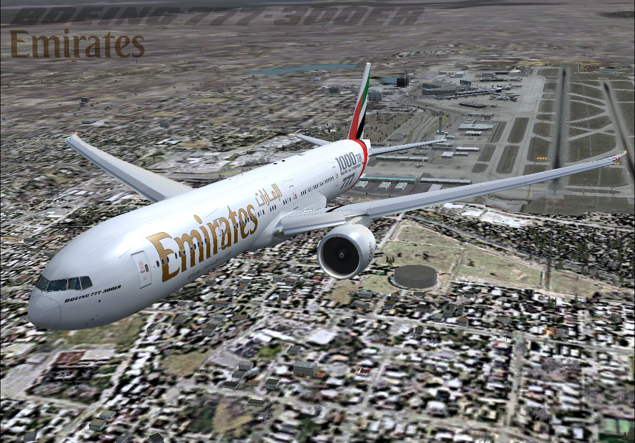 Fly Emirates A6-Ego Emirates 777 Number 1000Th — 1