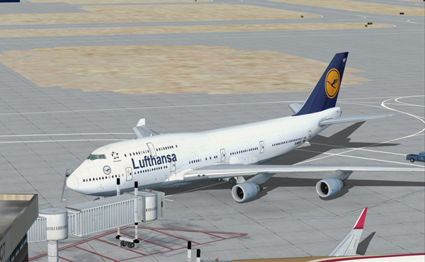 747-400 Lufthansa 747-400 Lufthansa Texture Files Aircraft — 1