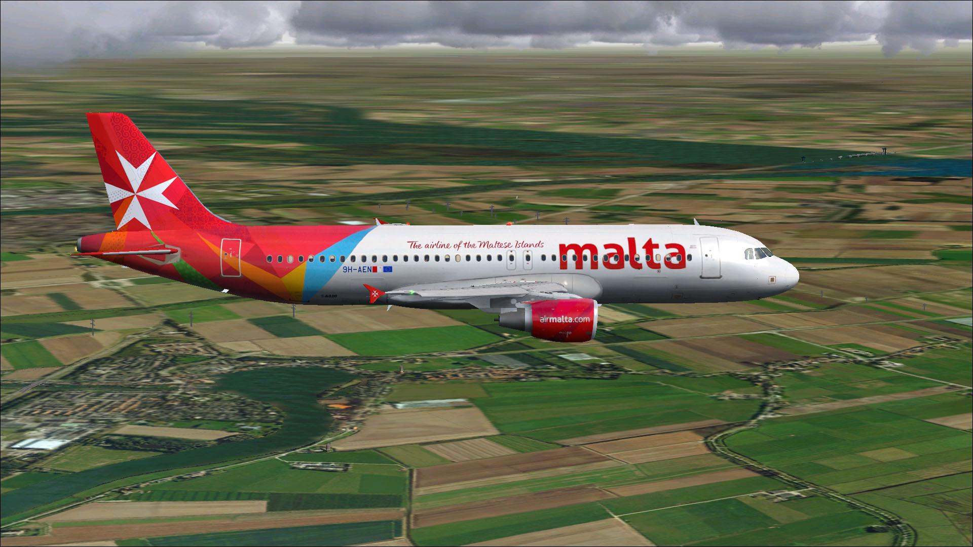 Project Airbus A320-214 Air Malta Nc — 1