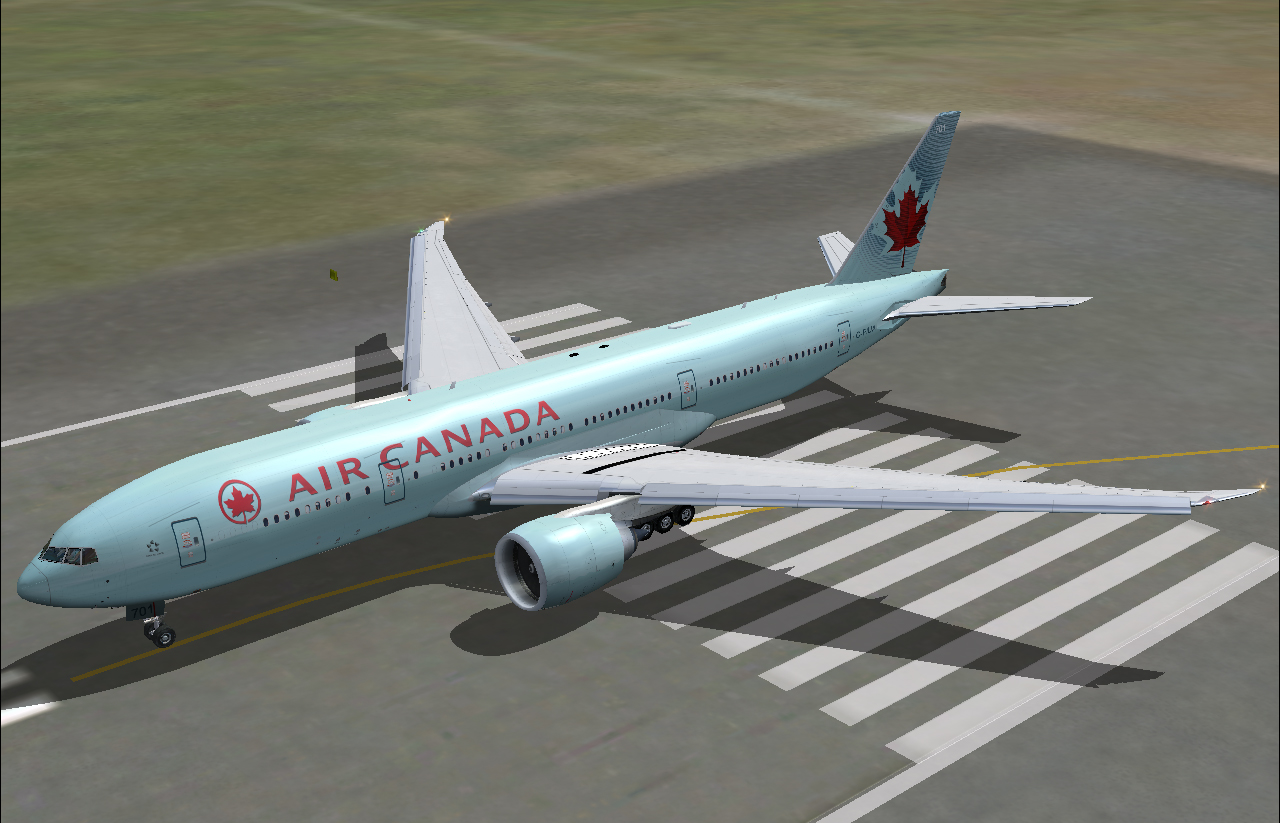 Fs2004/Fsx Air Canada Boeing 777 — 1
