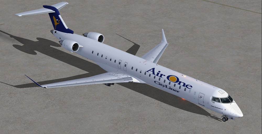 Fs2004/Fsx Alitalia Cityliner (Air One) Bombardier Crj-900 — 1