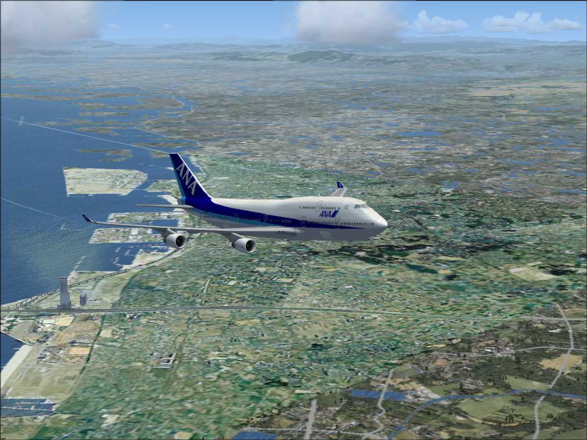 Fsx All Nippon Airways 747-400 — 1
