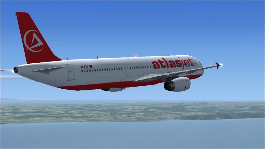 Fs2004/Fsx Atlasjet Airbus A321-231 — 1