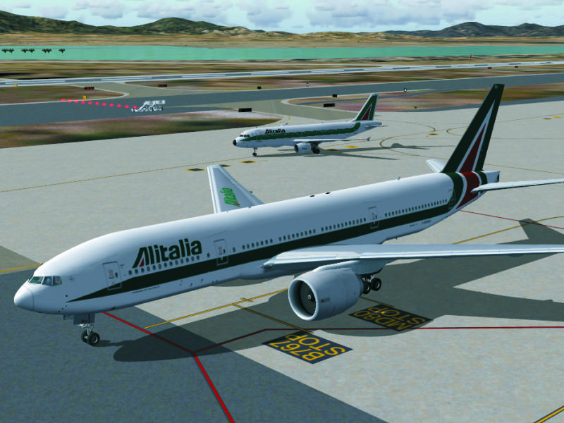Alitalia I-Disa B777-243Er Fs2004 — 1