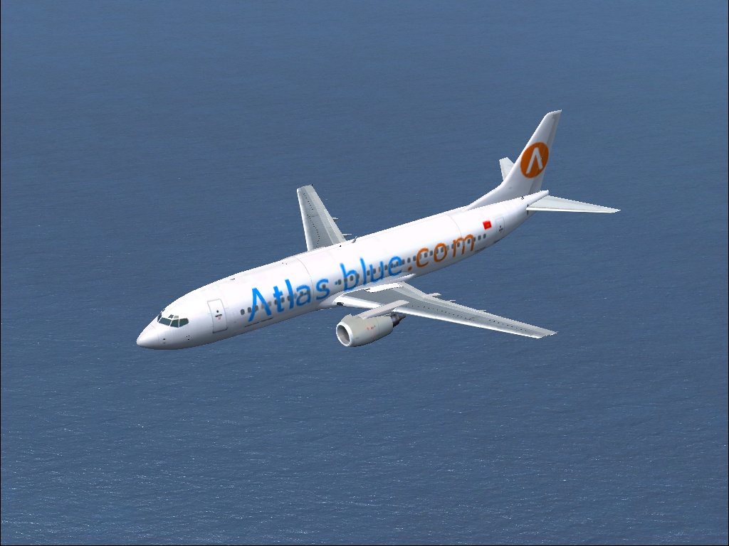 Vista Liners Boeing 737-400 Atlas Blue — 1