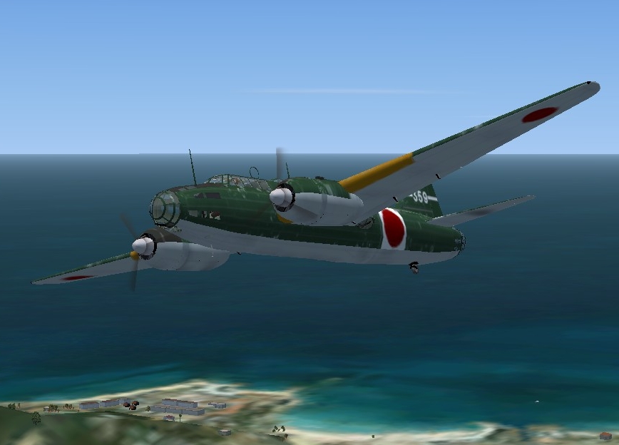 Fs2004/Fsx Mitsubishi G4M1 Betty Bomber Codenamed Betty By The Allies, The Mitsubishi G4M — 1