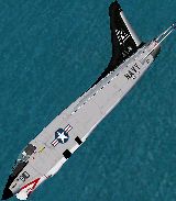 Fs2004/Fs2002/Cfs2 Rf-8A Crusader This Is Repainted Textures Of Alphasims Superb Model, Pa