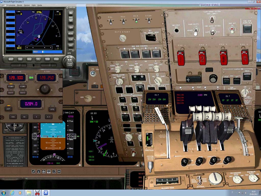 Boeing 747-400 Panel For Fsx Only — 1