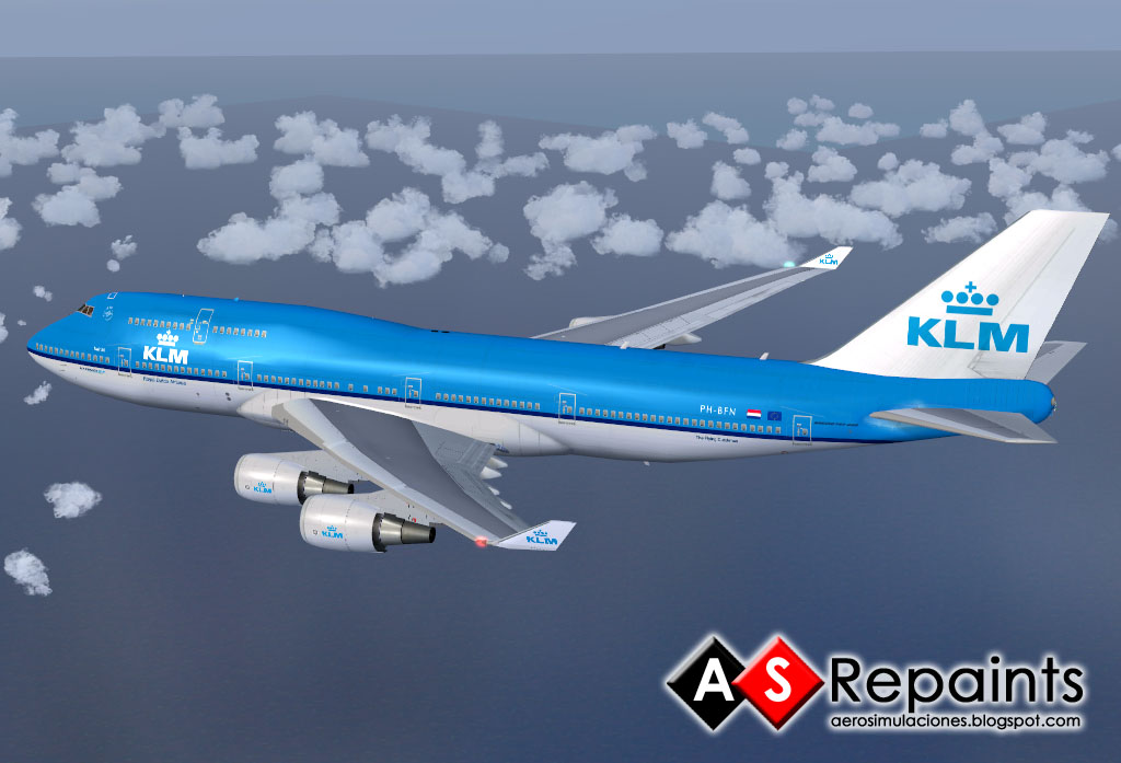 Klm Boeing 747-400 Passenger — 1