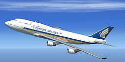 Fsx Singapore Airlines Boeing 747-400 — 1