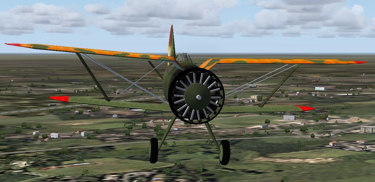 Fs2004 Fsx Polikarpov I-15 Warbird