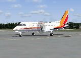 Fs2004 Saab 340 Delta Air The Sf340 Was Originally Developed As A Cooperative Venture Betw — 1