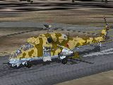 Fs2004 Mil Mi-24V Hind E Deadly Looking, And Just As Lethal, The Mil Mi-24 Series Of Helic